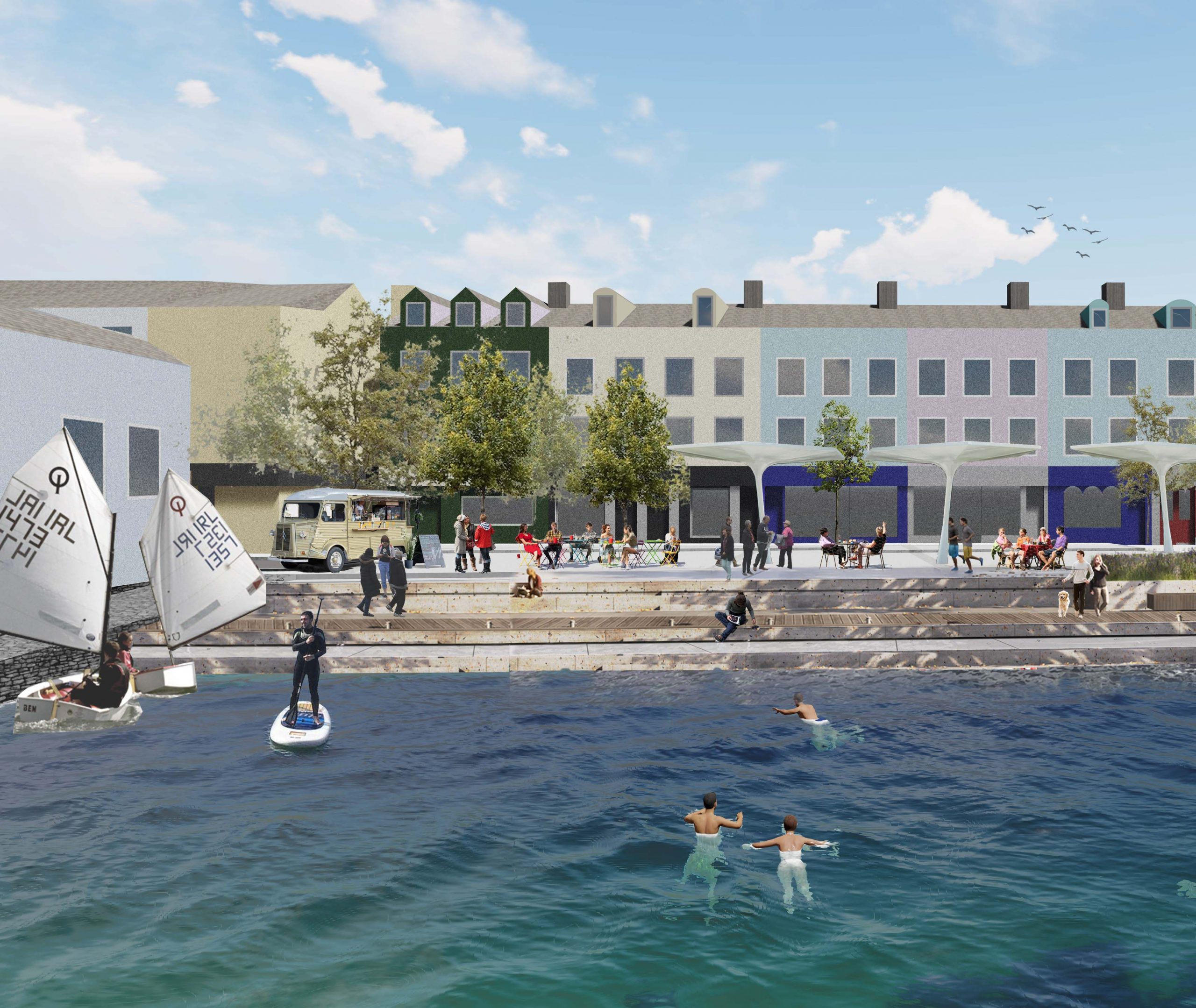 An exciting new urban design to enhance the public realm of Cobh
